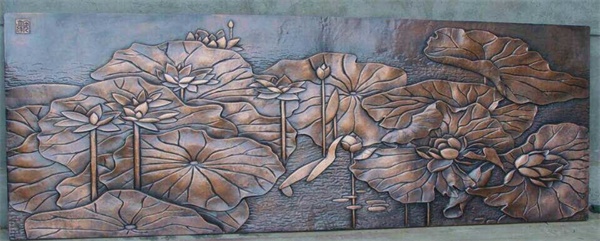 博雅铜雕(图)-锻铜浮雕-滨州铜浮雕