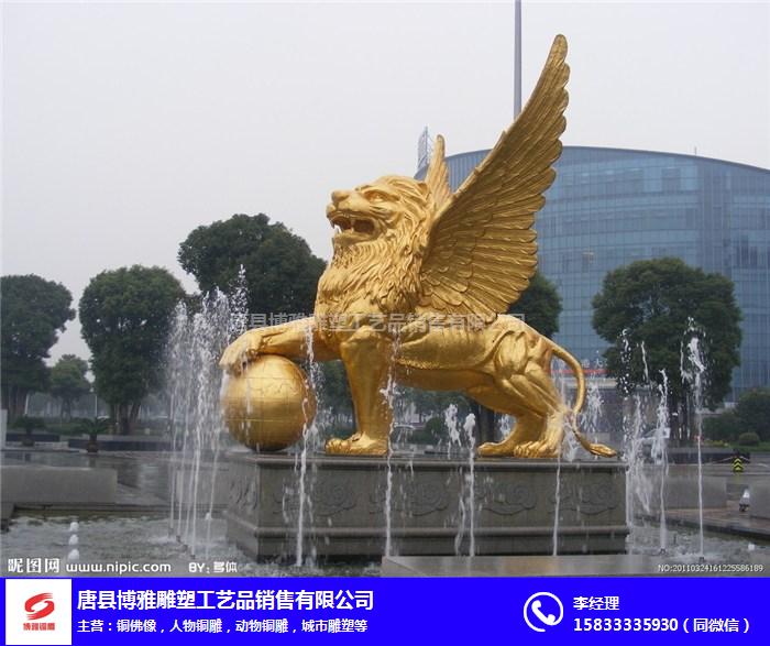 博雅雕塑-马踏飞燕铜雕塑-江苏铜马雕塑