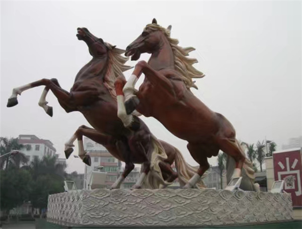 北京铜马雕塑-铜奔马雕塑-博雅铜雕厂