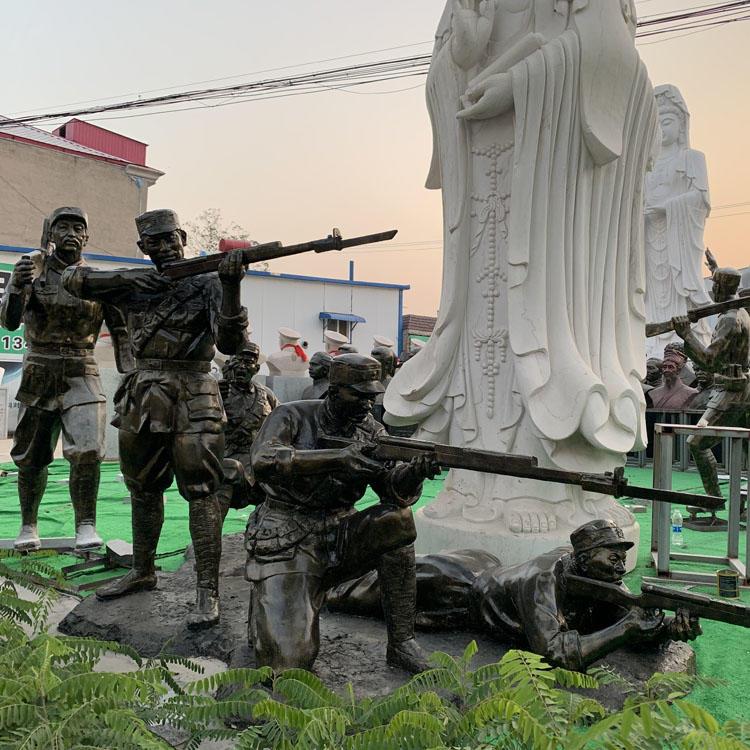 校园名人雕塑图片-北京名人雕塑-博雅铜雕