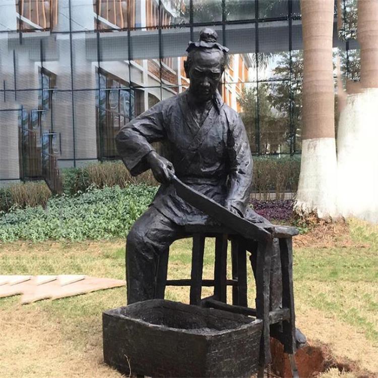 历史名人雕塑厂家-上海名人雕塑-博雅铜雕
