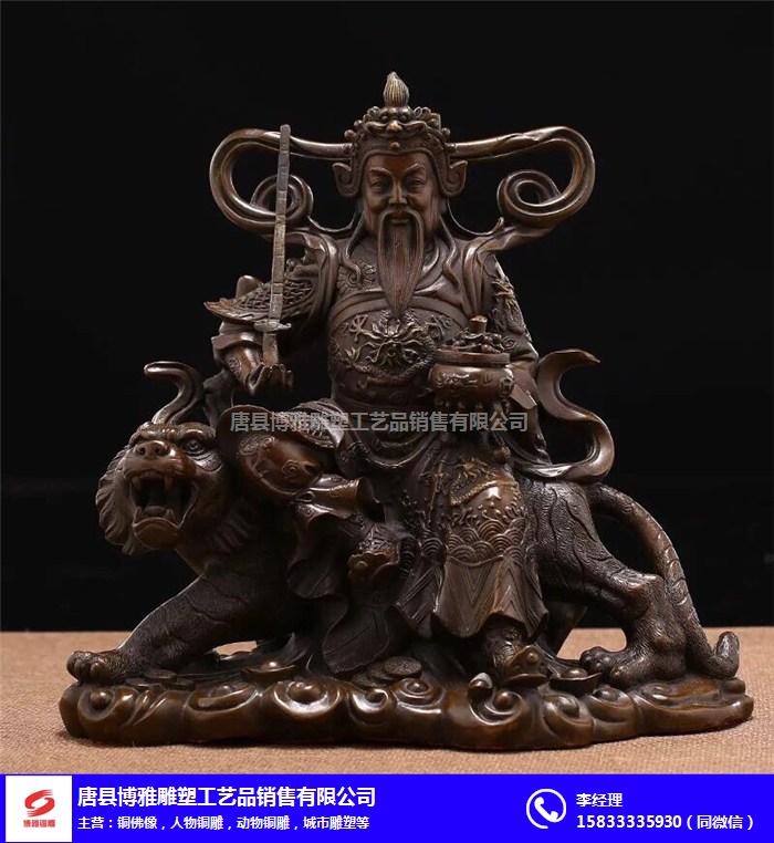 内蒙古铜关公-博雅铜雕-站像铜关公铸造