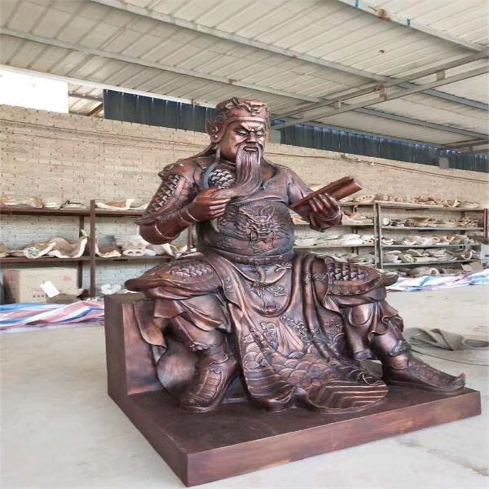 新疆铸铜关公像-博雅铜雕(在线咨询)-铸铜关公像报价