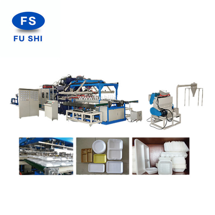 富士包裝機(jī)械服務(wù)周到-ps餐盒機(jī)械手成型機(jī)