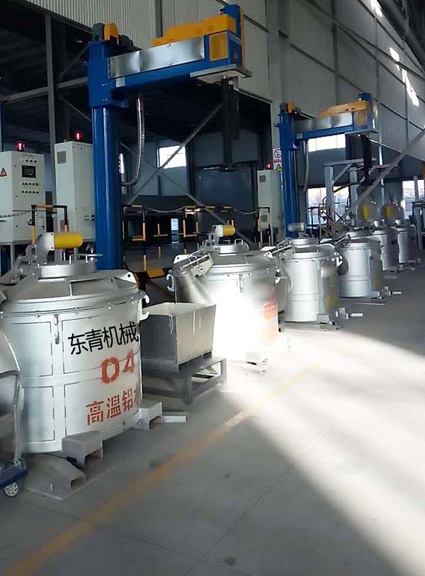 鋁液精煉設備-鋁液精煉除氣設備-日照東青機械公司(多圖)