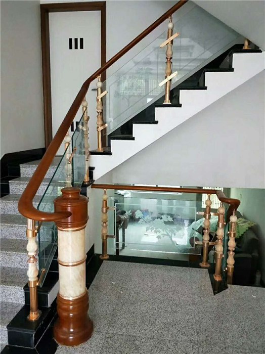 临平玻璃护栏-杭州顺发楼梯-玻璃护栏价格