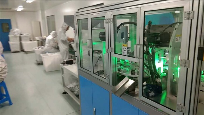 藍威電子組裝機器人(圖)-新冠抗原檢測試劑生產線-生產設備