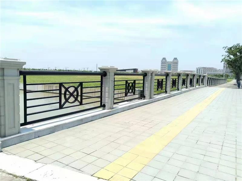  顺安景观护栏材料(图)-桥梁栏杆多少钱-滁州桥梁栏杆