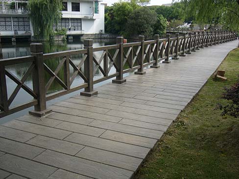 亳州仿竹栏杆-水泥仿竹栏杆- 顺安景观护栏生产