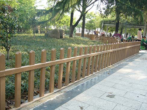  顺安景观护栏生产(图)-仿木护栏多少钱一米-仿木护栏