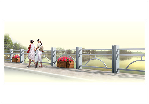 桥梁栏杆- 顺安景观护栏材料-公路桥梁栏杆