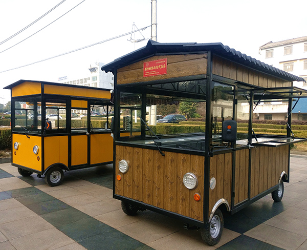 马鞍山餐饮车-联合创伟仿形塑料隔板-多功能餐饮车