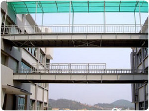 超越钢结构连廊价格(图)-户外钢结构长廊工艺-钢结构长廊