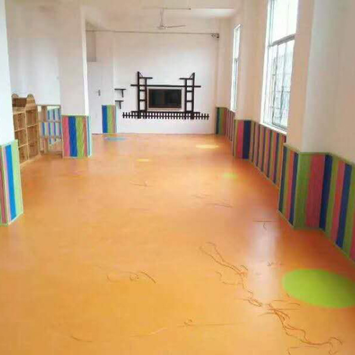 PVC地板-润涂装饰-防潮PVC地板工程