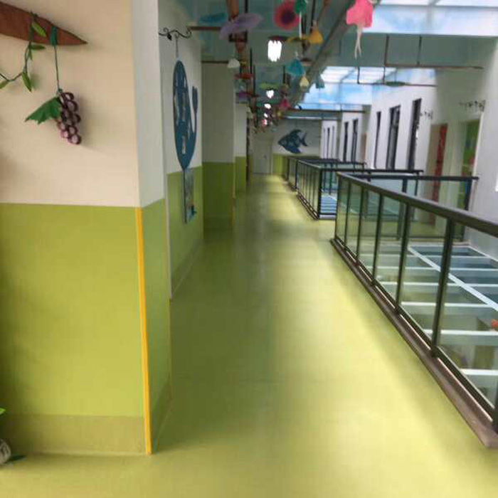 雄安新区PVC地板-健身房PVC地板价格-润涂装饰(多图)