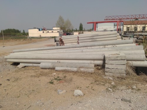 汶河水泥制品-13米非预应力混凝土水泥电线杆哪里有卖？