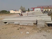 泰安汶河水泥制品-13米长混凝土水泥电杆批发商