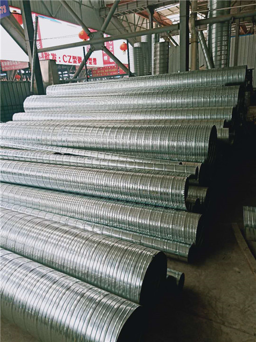 高密螺旋风管-宏宾铁业品质保障(在线咨询)-螺旋风管批发厂家