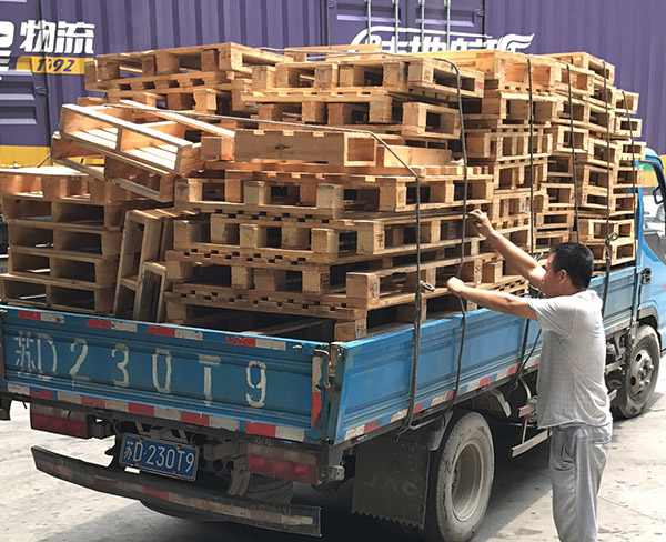 合肥木托盘回收-旧木托盘回收价格-上海都森木业回收公司
