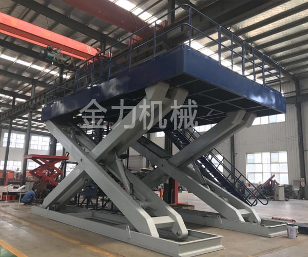 20吨固定剪叉式升降平台生产厂家-金力机械品质保证