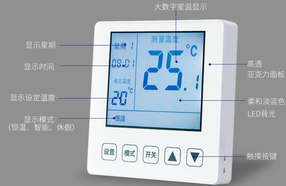 鑫源温控免费咨询(图)-电采暖温控器价格-营口电采暖温控器