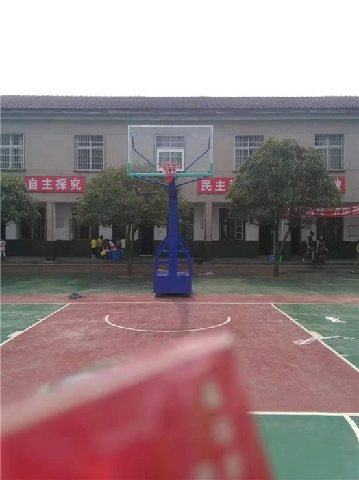 紅枚體育球場地面鋪設-資陽區籃球架配件零售