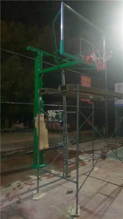 株洲市籃球架-紅枚體育籃球架配件-籃球架安裝尺寸要求