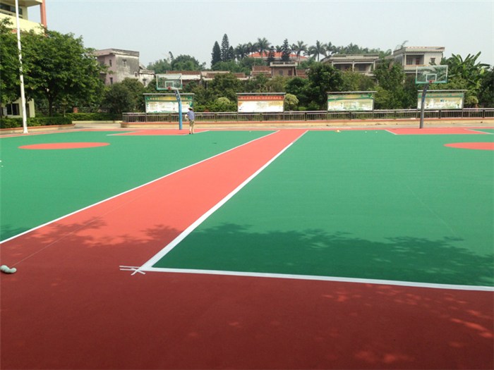 紅枚體育球場設施(圖)-塑料懸浮地板球場-懸浮地板