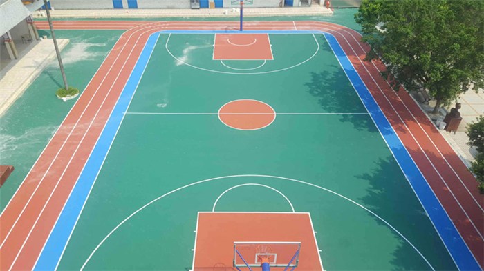 懸浮地板-籃球場懸浮地板-硅PU球場地面鋪設(誠信商家)