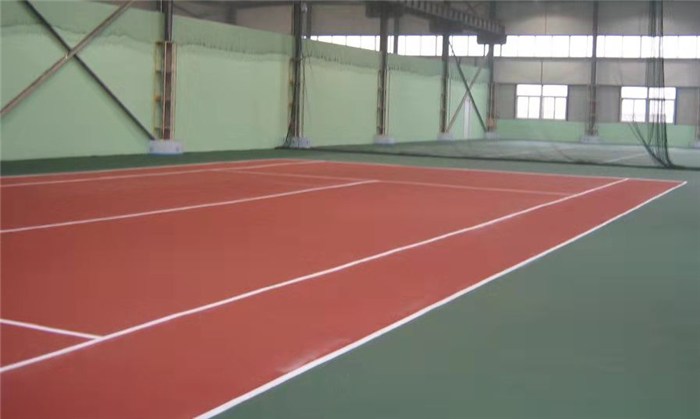 湖南網球場地面報價-預制網球場地面報價-紅枚體育設施塑膠跑道