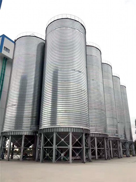 大型粮食钢板仓-大型粮食钢板仓建设-正泰龙钢结构种类齐全