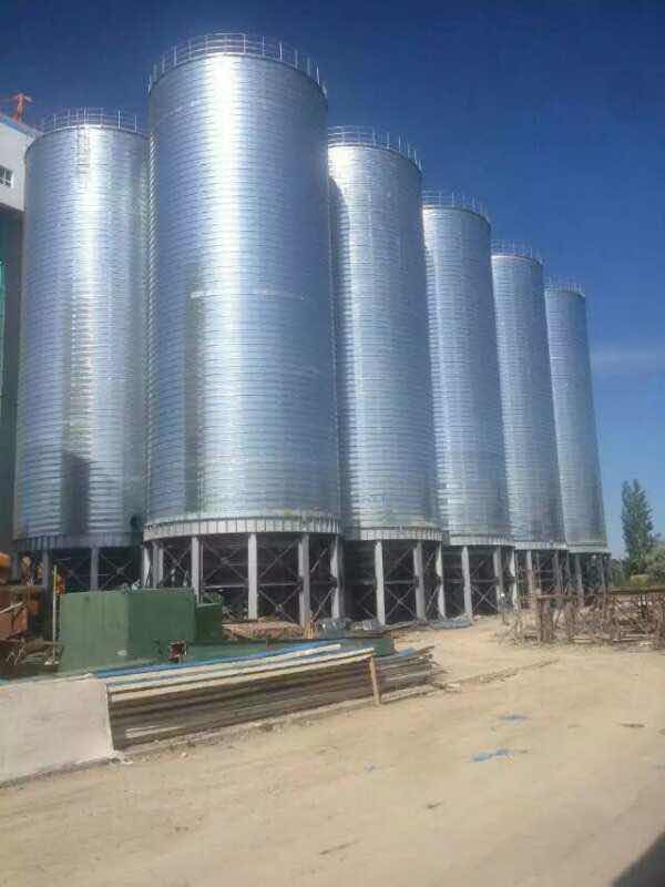 石灰粉钢板仓工程-上海石灰粉钢板仓-安阳正泰龙钢结构工程