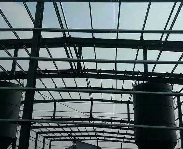 安徽钢结构厂房-合肥顺昌达钢材自重轻-简易钢结构厂房