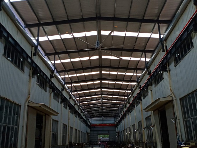 厂房大型吊扇-青岛大型吊扇-勒华工业环境治理