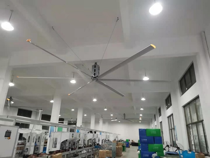 惠州大吊扇安装-候车室大吊扇安装-勒华工业用风扇厂家(多图)