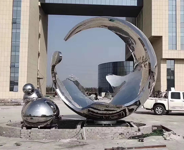 滁州不锈钢雕塑-合肥瑞天(在线咨询)-不锈钢雕塑制作公司