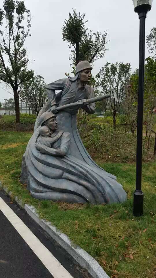 安徽丽豪雕塑厂家-不锈钢景观雕塑设计公司-宿州不锈钢景观雕塑