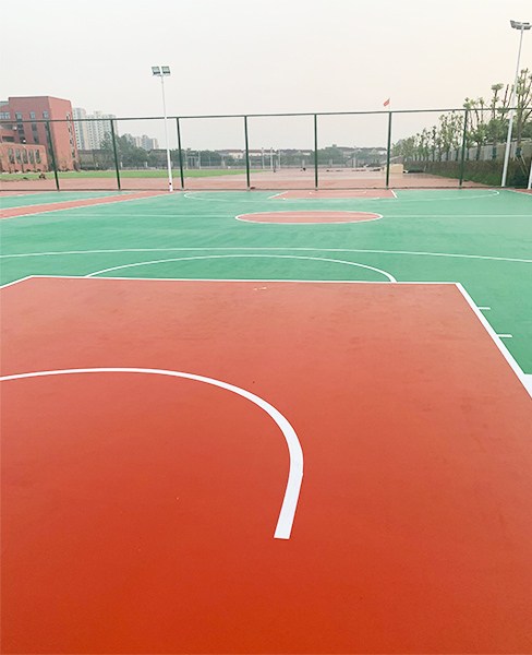 芜湖奥冠塑胶跑道公司(图)-硅PU篮球场-硅PU球场