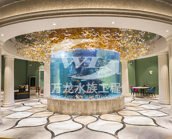 三亚大型鱼缸-杭州万龙鱼缸设计-大型鱼缸设计