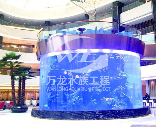 杭州万龙鱼缸定做(图)-亚克力鱼缸多少钱-杭州亚克力鱼缸