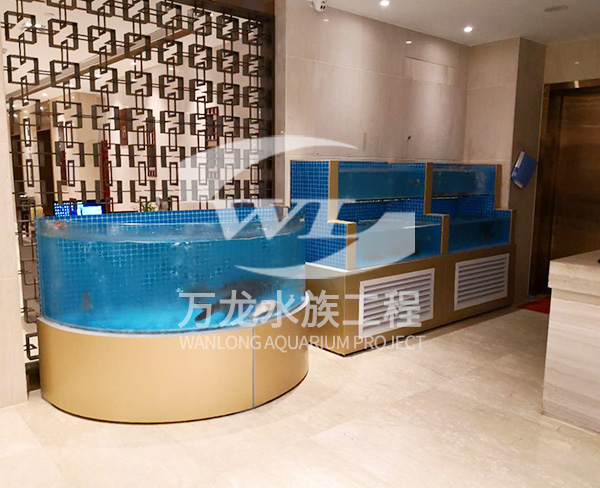 杭州万龙鱼缸设计(图)-海洋餐厅设计-海洋餐厅