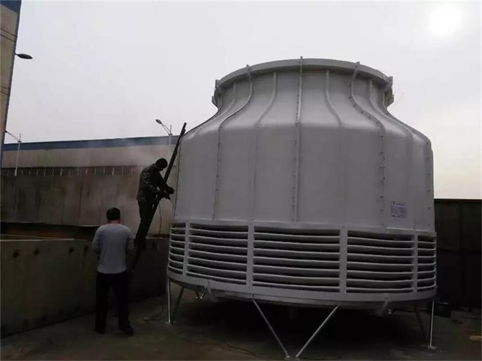 康乔-吉林1000吨圆形冷却塔