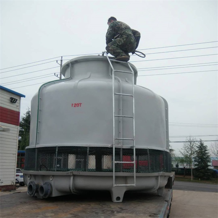 康乔制冷安装-50吨圆形冷却塔加工-河北50吨圆形冷却塔