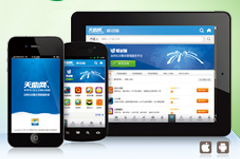 移动客户端（APP）,国内首创三模网站平台,触屏网站