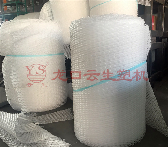 龙口云生包装机械(图)-大型网垫生产设备-网垫机