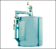 气体保护电炉(图)|气体氮化电炉|龙口市电炉厂