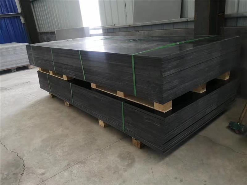高分子聚乙烯板-超鸿耐磨材料-10Mm厚黑色高分子聚乙烯板