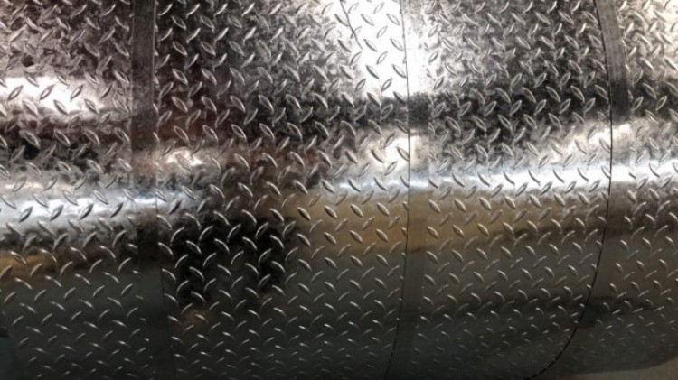 舟山花紋熱鍍鋅板-乾億花紋鋼板