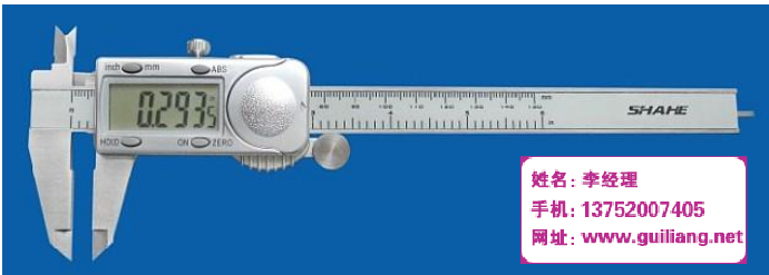 北京防磁游标卡尺,桂量量具知名商标,防磁游标卡尺型号