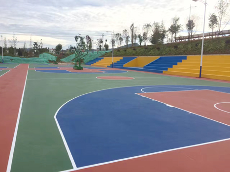 云南塑胶球场工程价格-滇耀体育塑胶球场施工
